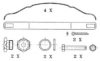 RUBER 15224835T400 Brake Pad Set, disc brake